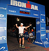 Brad Nelson Finishing The IronMan